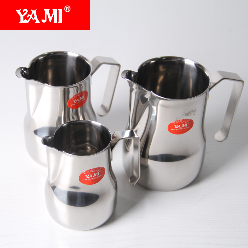 拉花缸怎么选？YAMI 亚米 YM6911 长嘴不锈钢奶泡杯值不值得买
