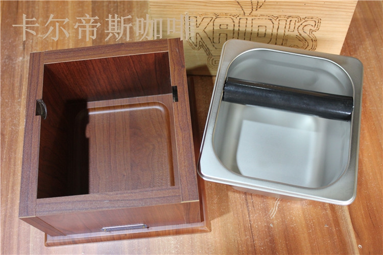 Tiamo 不锈钢粉渣盒好用吗？敲渣桶材质与适用场景怎么选