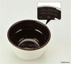Tiamo品牌咖啡冲煮器具：U型双色咖啡杯测杯cuppingcup HG0788BR