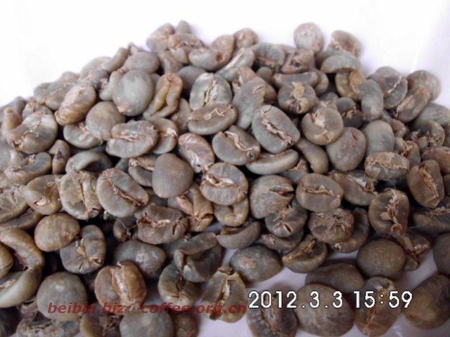 咖啡豆图片 黄金曼特宁生豆 golden mandheling 黄金曼特宁