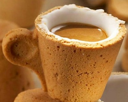 LAVAZZA推出可以吃的曲奇咖啡杯(Cookie-Cup)