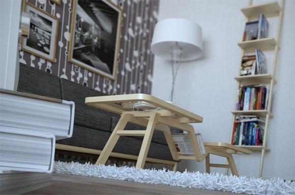 Nikolic设计:ANT table 蚂蚁咖啡桌