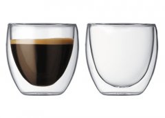 Bodum Pavina双层玻璃杯适合装Espresso吗？咖啡杯中的悬浮美学