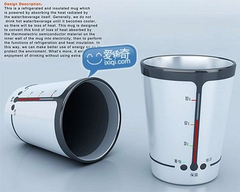 智能控温杯:Green Smart Glass