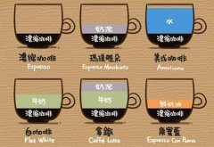 浓缩、拿铁、卡布奇诺有什么区别？13种常见咖啡种类一次看懂