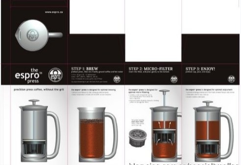 新式法压咖啡壶:Espro Press