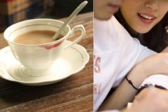 沾着口红的咖啡杯 咖啡杯的特色设计