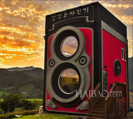 复古相机大本营!位于韩国的老式相机造型咖啡厅 “Dreaming Camera Coffee Shop”,摄影发烧友不要错过