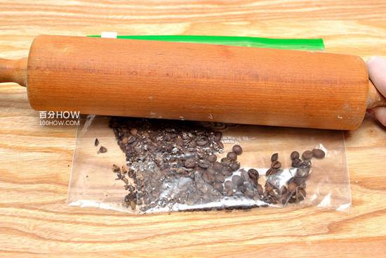 怎么咖啡磨豆机怎么研磨咖啡粉3,使用擀面杖