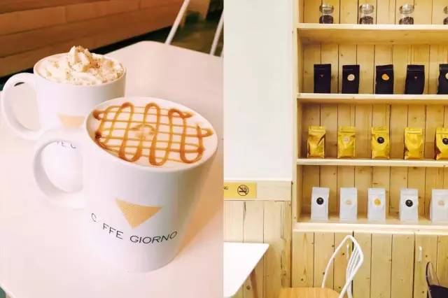 CAFFE GIORNO咖啡96,极简的一家咖啡店