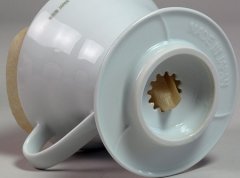 Hario V60陶瓷白色过滤锥价格 Hario V60陶瓷滤杯怎么样咖啡流速